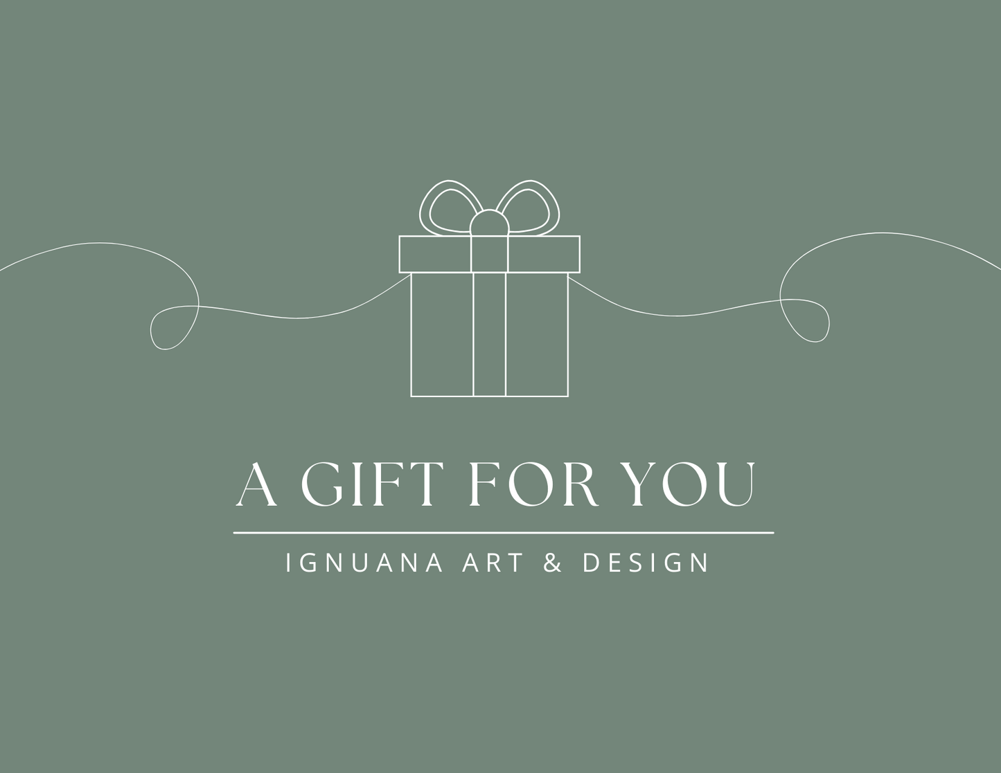 Iguana Art & Design Gift Card